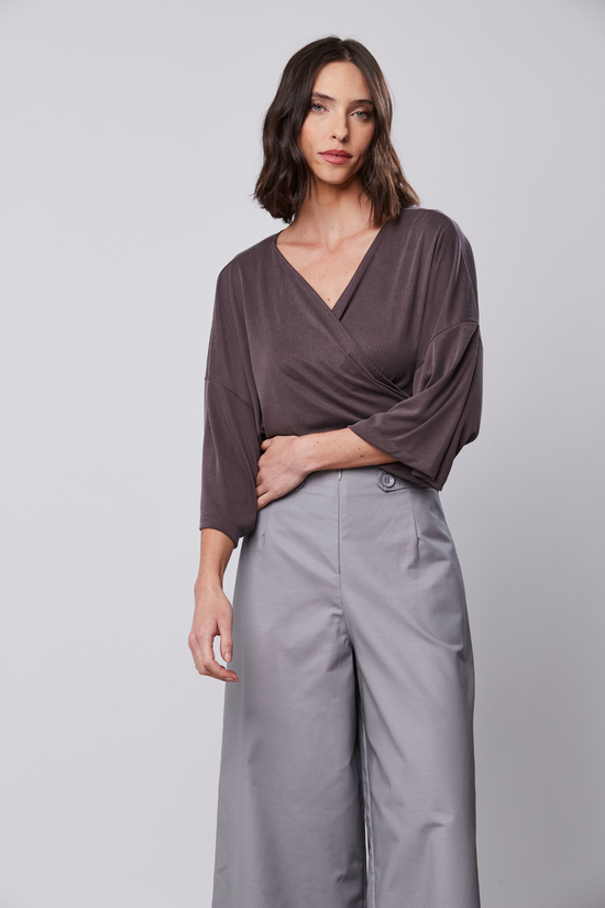 02 blusa feminina cachequer malha miriam roxo