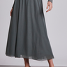 03 saia de tule com elastico midi margot cinza