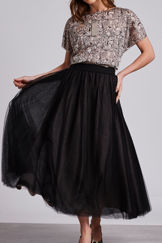 04 saia de tule com elastico midi artemisia preto